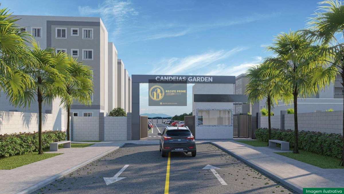 Apartamento à venda, no CANDEIAS GARDEN,  em Jaboatão dos Guararapes, Candeias, com 2 quartos, 40m²