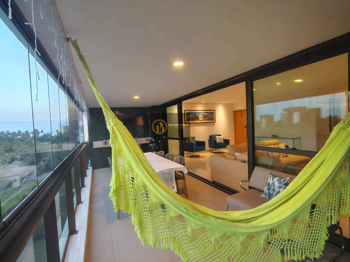 Apartamento de luxo para alugar em Cabo de Santo Agostinho, Paiva, com 4 quartos, 183m²