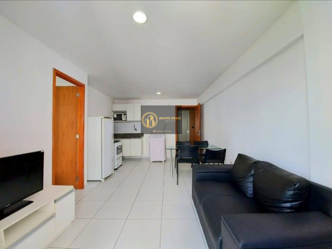 Flat com 1 quarto, 30m², para locação em Recife, Boa Viagem